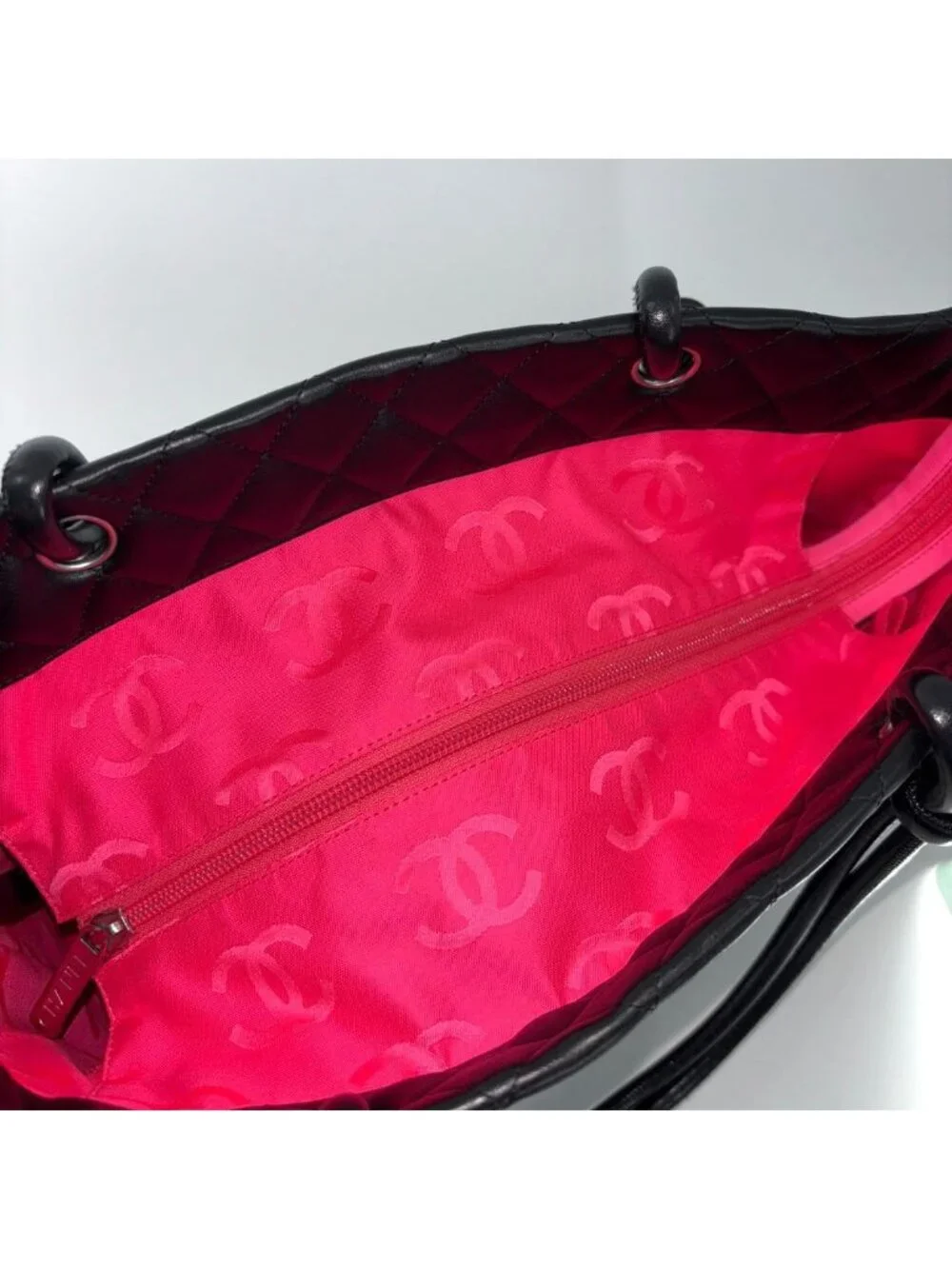 Chanel Cambon Line Large Tote Black - Picture 11 of 16